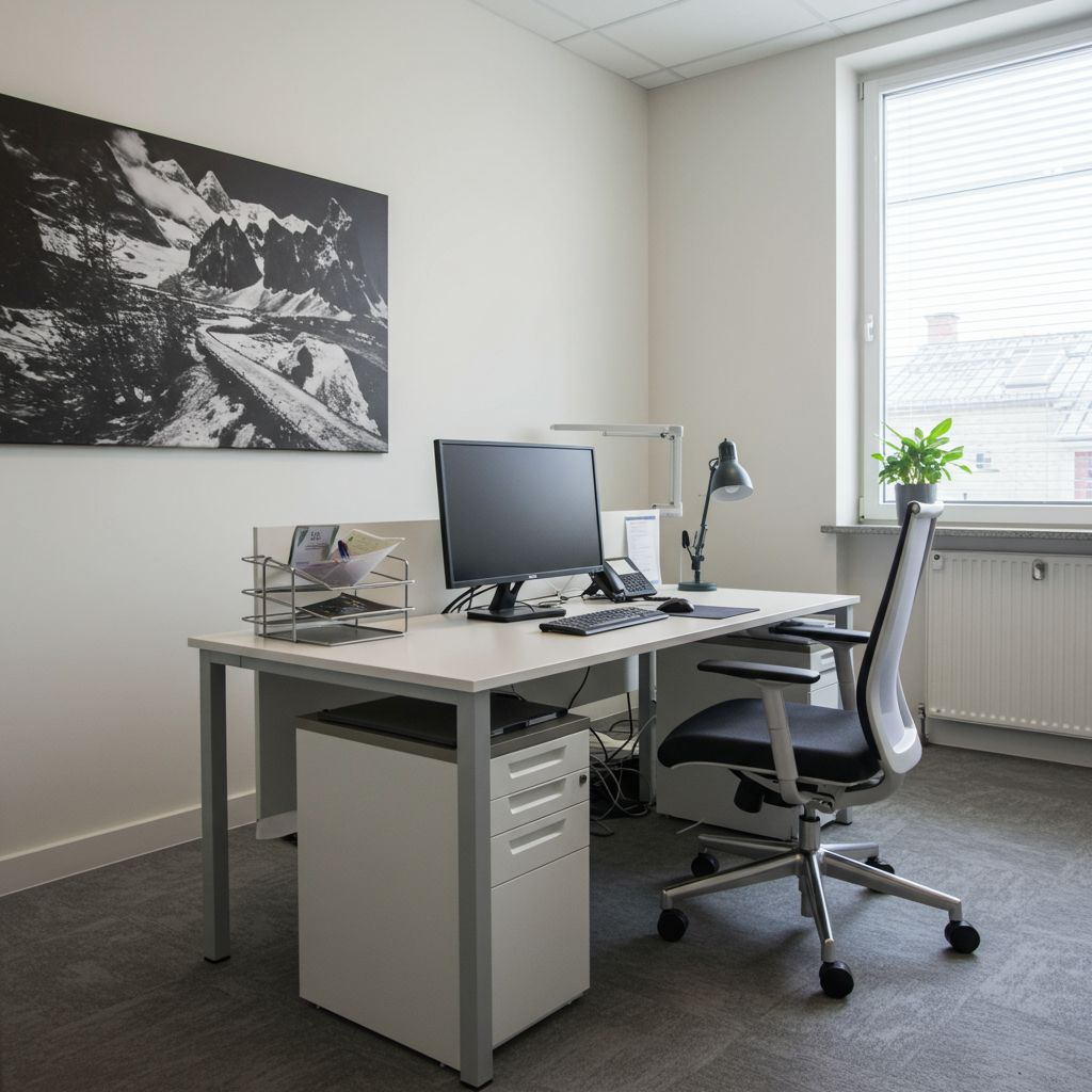 Office Workplace small plant